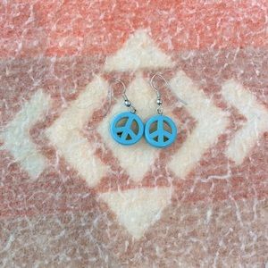 Turquoise Hippy Earrings ☮️